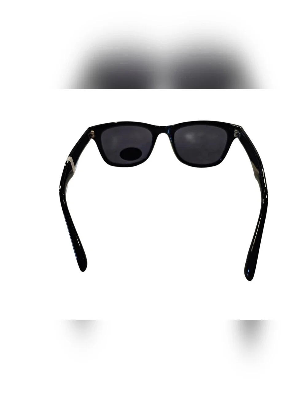 Fossil Black Sunglasses with Dark Smoke Lenses, New!